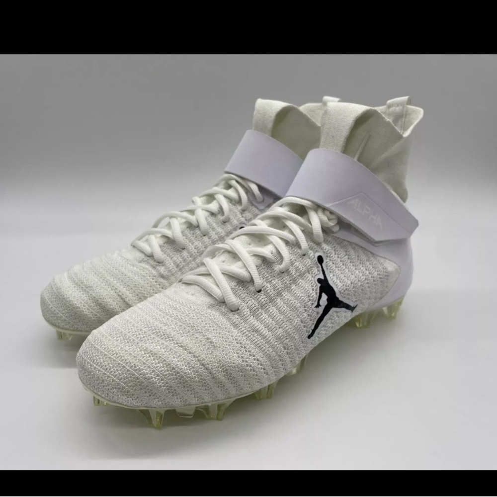 Jordan Alpha Menace Elite 2 White Football Cleats CV1664-103 Mens new